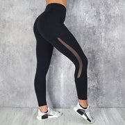 High Waist Pocket Leggings Solid Color Workout leggings Women Clothes Side Lace Leggins Mmujer - fashionbests
