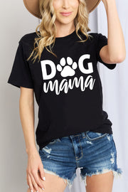 Simply Love DOG MAMA Graphic Cotton T-Shirt
