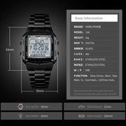 Military Sports Watches Waterproof Mens Watches Top Brand Luxury Clock Electronic LED Digital Watch Men Relogio Masculino - fashionbests