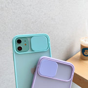 Lens Protection Phone Case on For iPhone 11 12 Pro Max 8 7 6 6s Plus Xr XsMax X Xs SE 2020 12 Color Candy Soft Back Cover - fashionbests