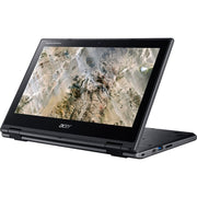 Acer Chromebook Spin 311 R721t R721t-62zq 11.6" Touchscreen Convertible 2 In 1 Chromebook - Hd - 1366 X 768 - Amd A-series A6-9220c Dual-core (2 Core) 1.80 Ghz - 4 Gb Ram - 32 Gb Flash Memory - Shale Black