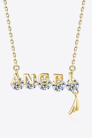 ANGEL Zircon 925 Sterling Silver Necklace