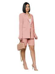 Women's fashionable temperament lapel suit
