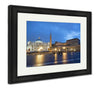 Framed Print, Colosseum Rome Vatican Place Saint Peter Cathedral At Night - fashionbests