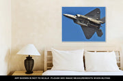 Gallery Wrapped Canvas, F22 Raptor With Weapons Bay Deployed - fashionbests
