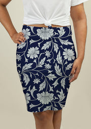 Pencil Skirt with Chinese pattern - fashionbests