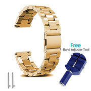 Fashion Delight - Gold Stainless Steel Watch Band Strap