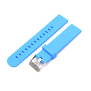 Silicone strap 18mm 20mm 22mm watch accessories sports watch with silicone strap fitness Samsung Huawei motorcycle smart strap w - fashionbests