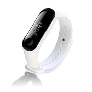 Fashion Delight - White Silicone Watch Strap For Xiaomi
