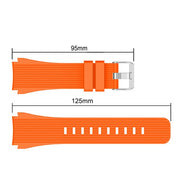 Sport Soft Silicone bracelet Wrist Band for Samsung Galaxy Watch 46mm SM-R800 Replacement Smart watch Strap - fashionbests