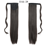 MERISIHAIR Long Straight Wrap Around Clip In Ponytail Hair Extension Heat Resistant Synthetic  Pony Tail Fake Hair - fashionbests