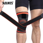 Knee Support Professional Protective Sports Knee Pad Breathable Bandage Knee Brace Basketball Tennis Cycling - fashionbests