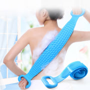 Magic Silicone Brushes Bath Towels Rubbing Back Mud Peeling Body Massage Shower Extended Scrubber Skin Clean Shower Brushes - fashionbests