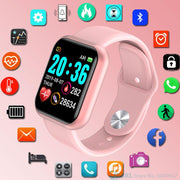 children digital wrist watch girls boys, l kids WristWatch Android IOS large screen multi-sport mode digital watch Teen - fashionbests