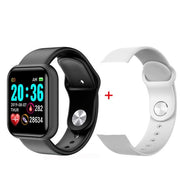 Electronic digital watches For Men Women Blood Pressure Heart Rate Waterproof Tracker Sport Clock Watch Smart For Android IOS - fashionbests