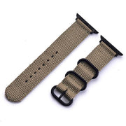 Hot Sell Nylon Watchband for Apple Watch Band Series 5/4/3/2/1 Sport Leather Bracelet 42mm 44mm 38mm 40mm Strap For iwatch Band - fashionbests