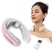 Smart Electric Neck and Shoulder Massager Low Frequency Magnetic Therapy Pulse Pain Relief Relaxation Vertebra Physiotherapy - fashionbests
