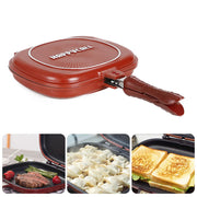 Fashion Delight - Double Side Grill Fry Pan Cookware 