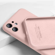 For iPhone 11 12 Pro SE 2 Case Luxury Original Silicone Full Protection Soft Cover For iPhone X XR 11 XS Max 7 8 6 6s Phone Case - fashionbests