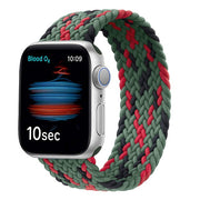 Braided Solo Loop For Apple watch band 44mm 40mm 38mm 42mm Fabric Nylon Elastic belt bracelet iWatch series 3 4 5 se 6 strap - fashionbests